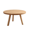 Couchtisch Treben Wood Round Eiche