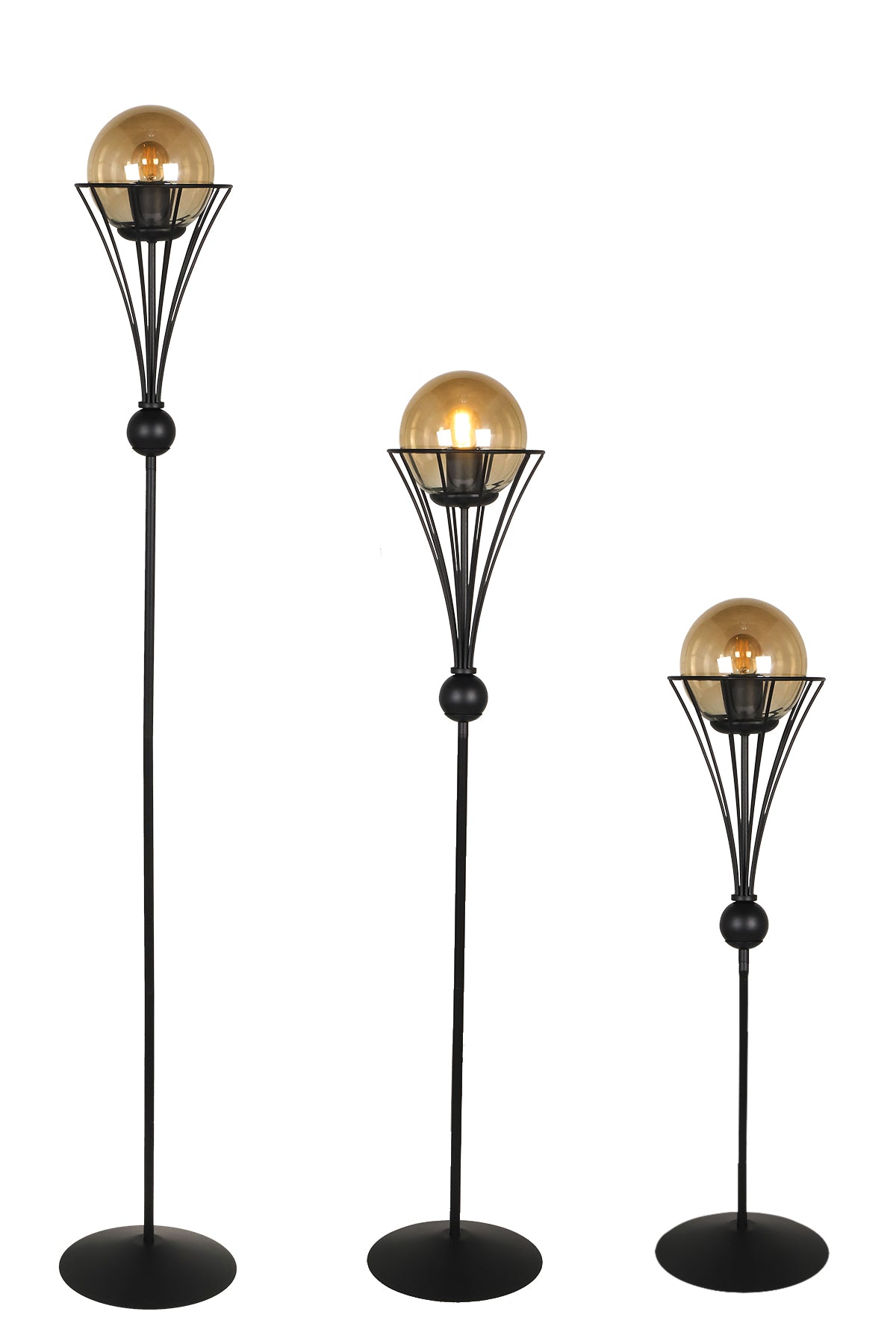 Stehlampe Lapis Schwarz (3)