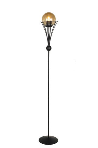 Stehlampe Lapis Schwarz