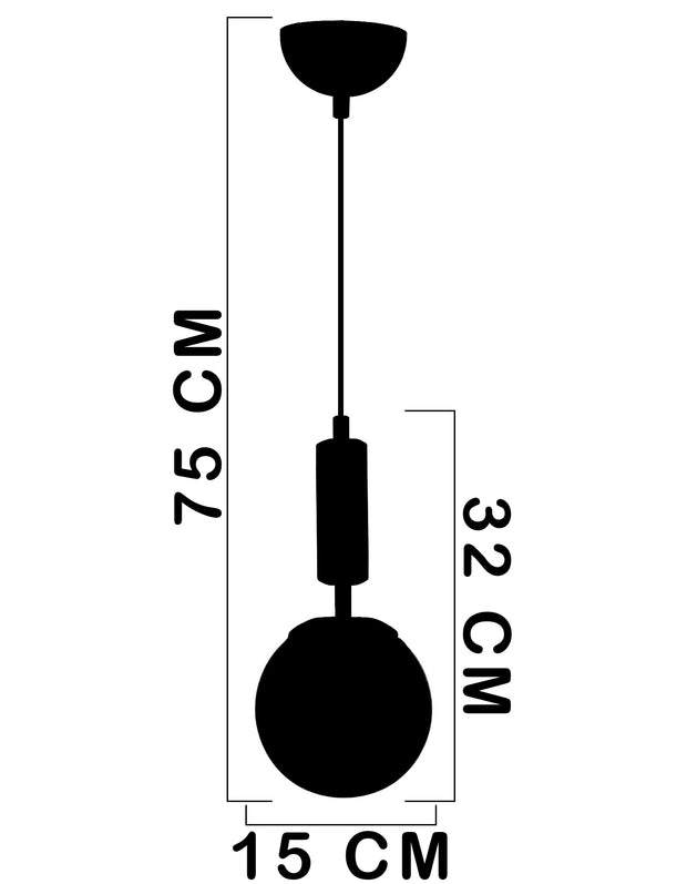 Hängeleuchte Monera Weiß (2)