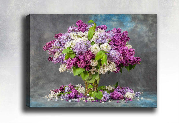 Leinwandbild Lilac Bouquet Mehrfarben, & OYOTR-388049227 & OYOTR-388049227