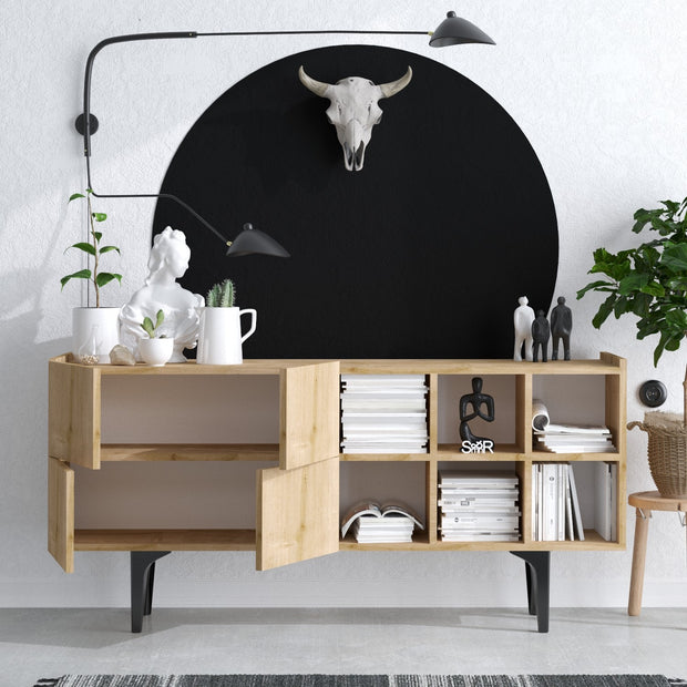 Sideboard mit 4 türen, Sirius Eiche