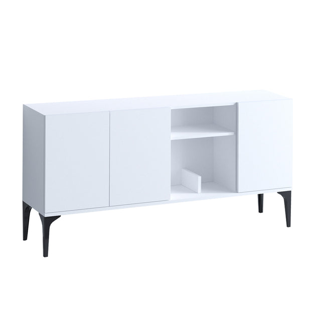 Sideboard mit 3 türen, Albedo Weiß (3)