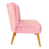 Sessel mit Stoff Moon Rosa (2)