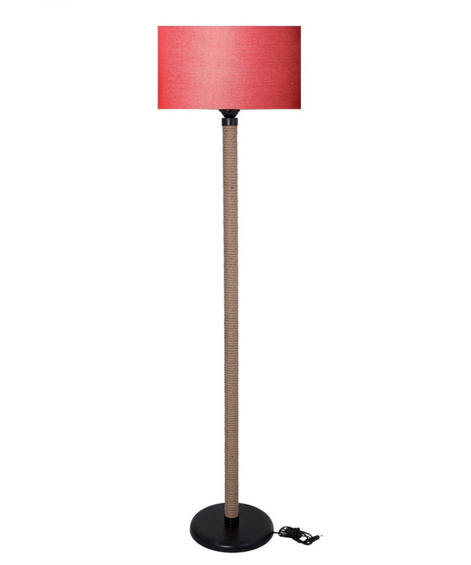 Stehlampe Halatli Rot