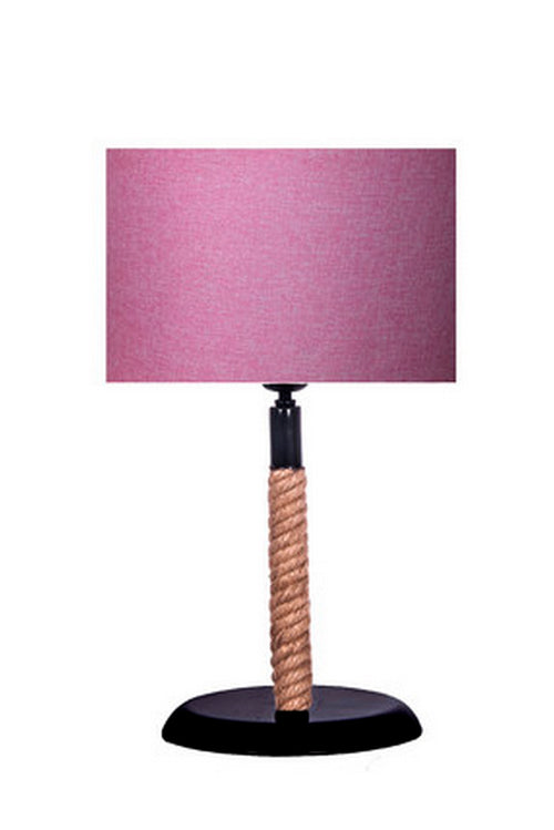 Tischlampe Halatli Rosa