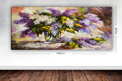 Leinwandbild Flora 33 Mehrfarben, 60 x 140 cm