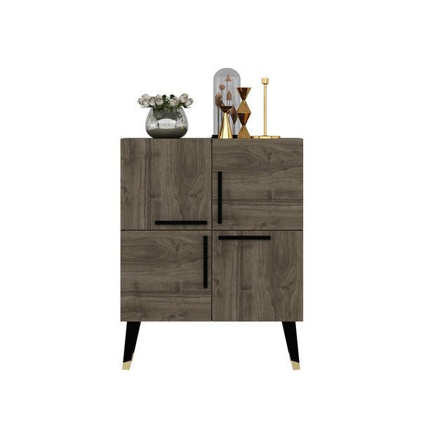 Sideboard mit 4 türen, Makro Nussbaum (2)