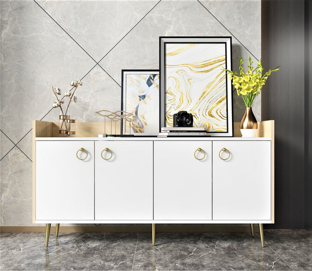 Sideboard mit 4 türen, Daring Eiche