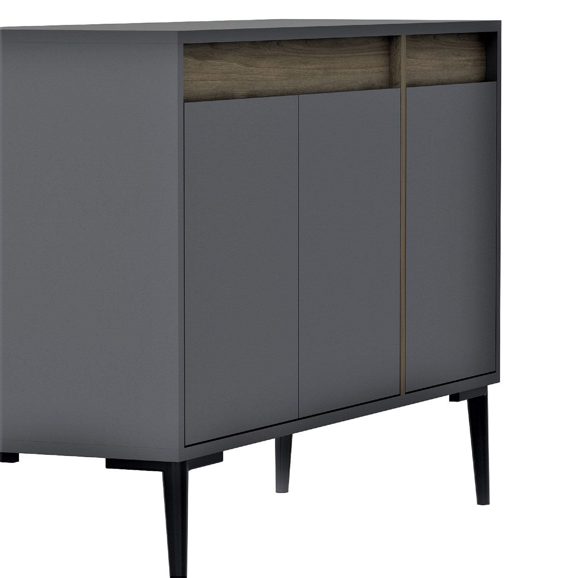 Sideboard mit 3 türen, Asude Nussbaum (4)