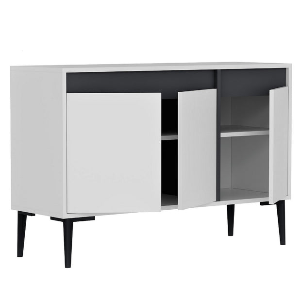 Sideboard mit 3 türen, Asude Weiß (3)