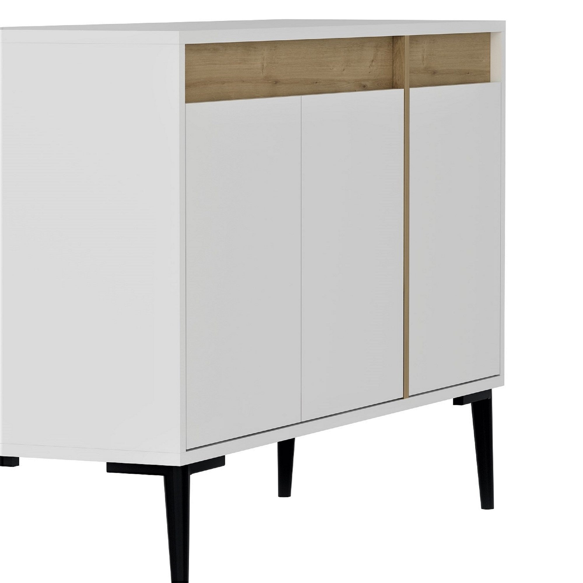 Sideboard mit 3 türen, Asude Eiche (4)