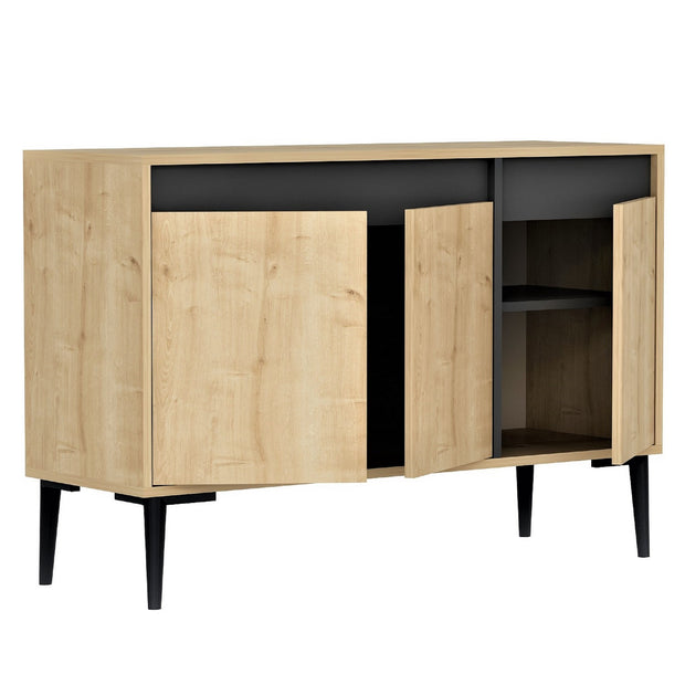 Sideboard mit 3 türen, Asude Eiche (3)