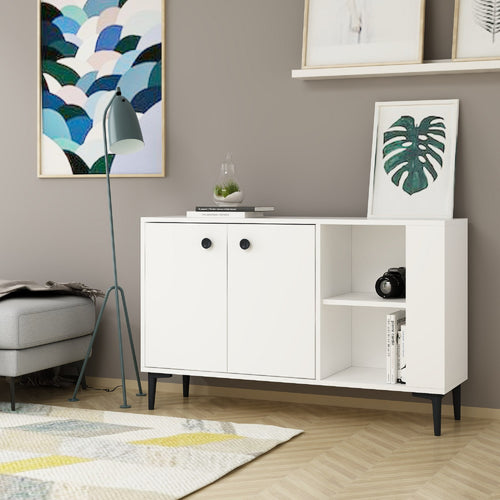 Sideboard mit 2 türen, Sahra Weiß