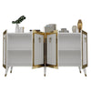 Sideboard mit 4 türen, Bare Gold (5)