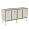 Sideboard mit 4 türen, Bare Gold (6)