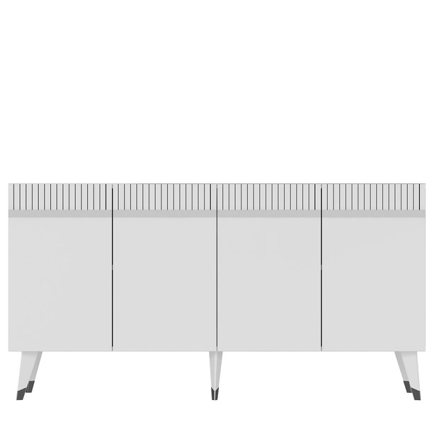 Sideboard mit 4 türen, Defne Silber (7)