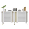 Sideboard mit 4 türen, Asel Gold (6)