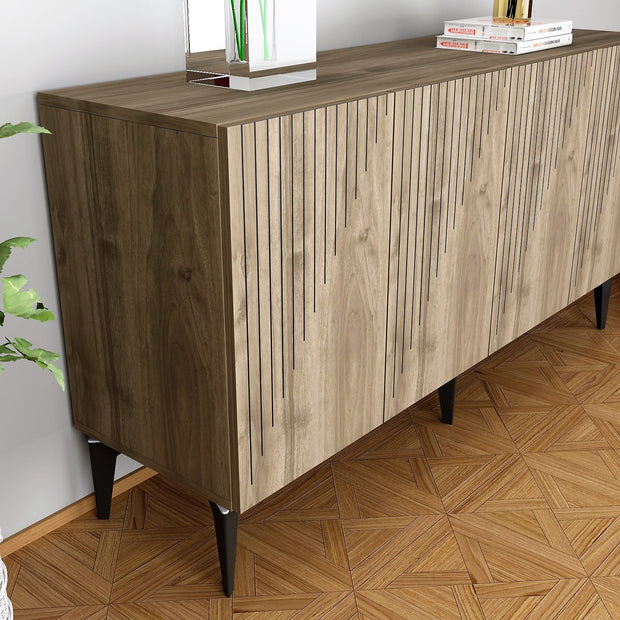 Sideboard mit 4 türen, Draw Nussbaum (3)