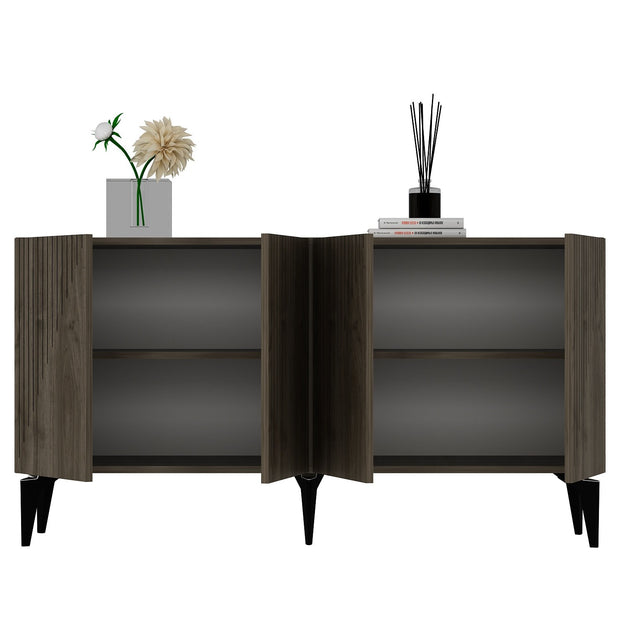 Sideboard mit 4 türen, Draw Nussbaum (6)