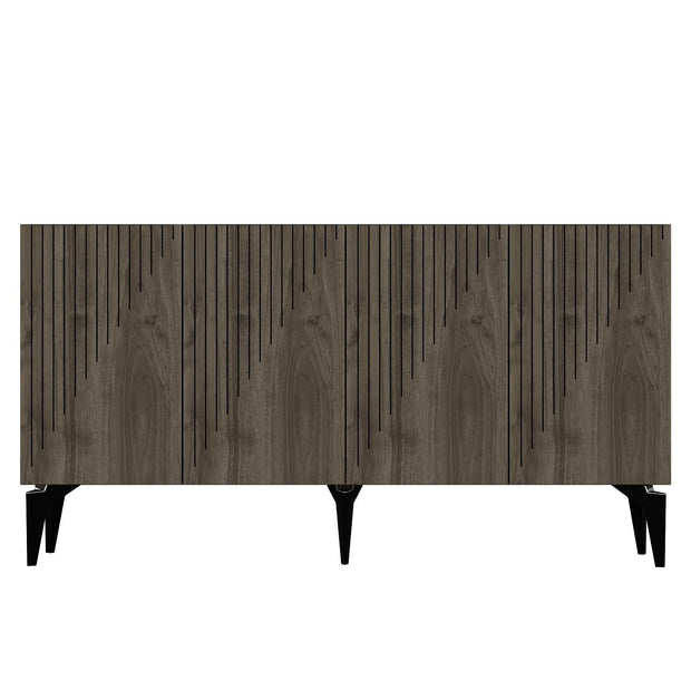 Sideboard mit 4 türen, Draw Nussbaum (7)