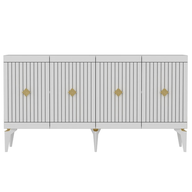 Sideboard mit 4 türen, Midas Gold (4)