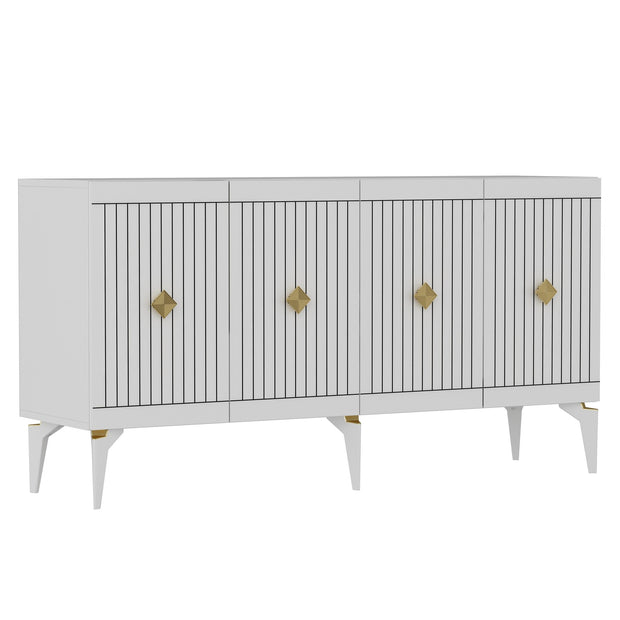 Sideboard mit 4 türen, Midas Gold (5)