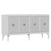 Sideboard mit 4 türen, Midas Silber (5)