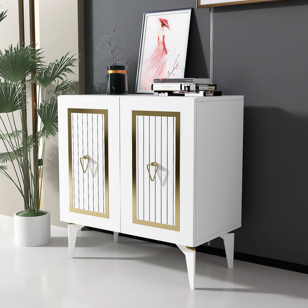 Sideboard mit 2 türen, Capri Gold (1)