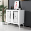 Sideboard mit 2 türen, Capri Silber (1)