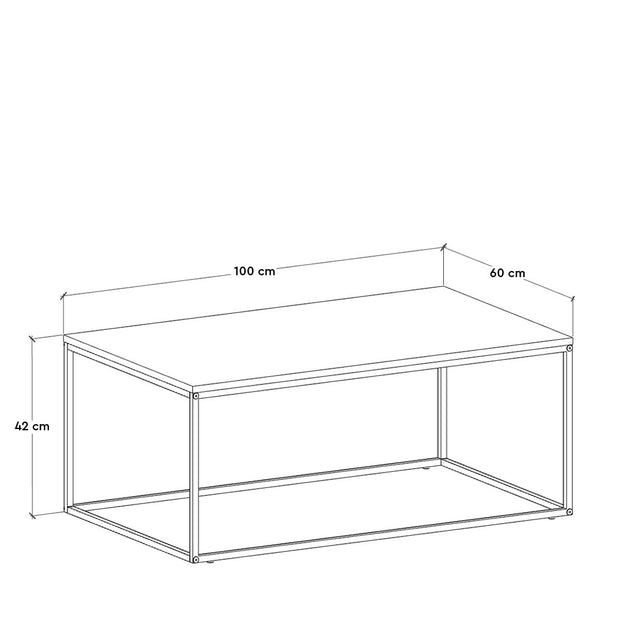 Couchtisch SHP-985-QQ-1 Schwarz (2)