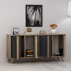 Sideboard mit 4 türen, Rilla Anthrazit (3)