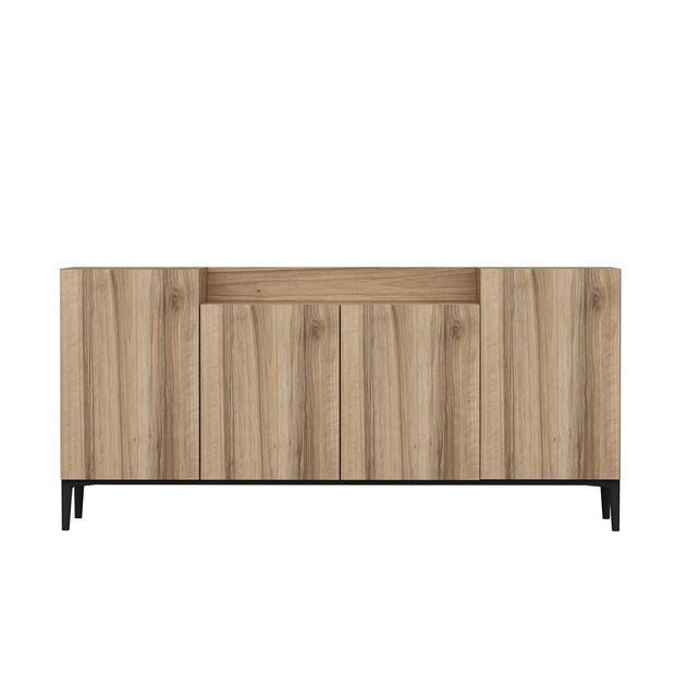 Sideboard mit 4 türen, Ellaria Nussbaum (5)