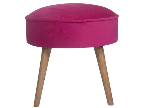 Pouf mit Stoff Boyce Violett