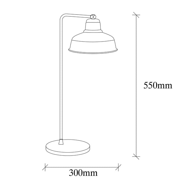 Tischlampe Berceste 181WHITE-ML Weiß (2)