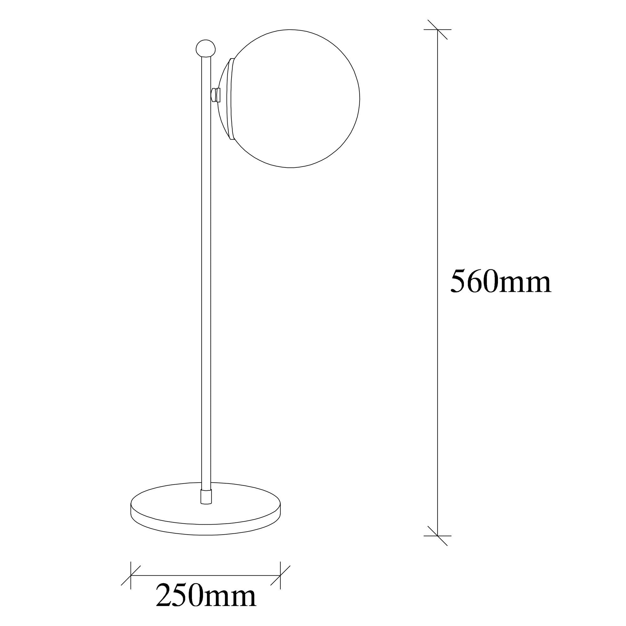 Tischlampe Faze NT-117 Schwarz (2)