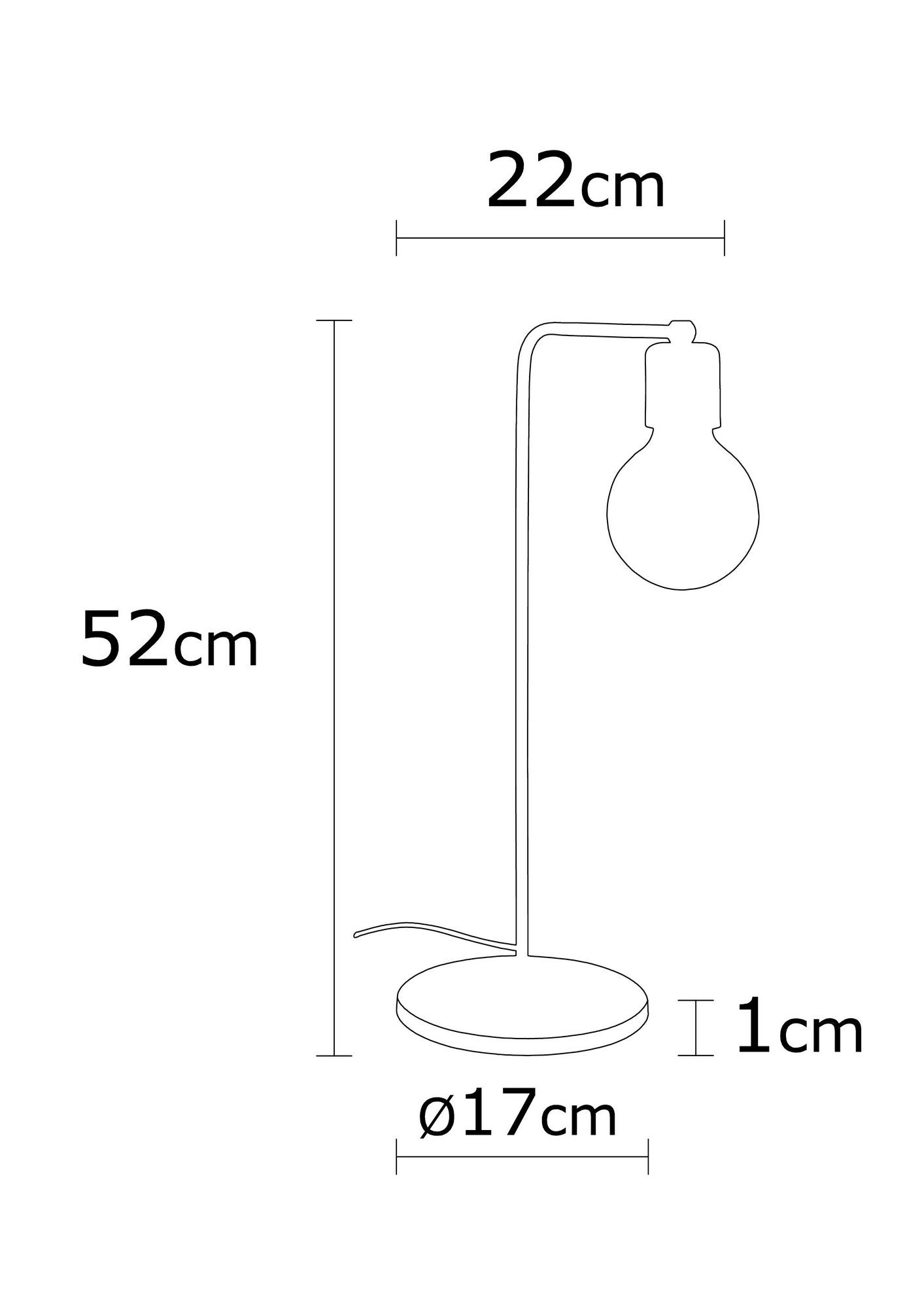 Tischlampe Harput N-1316 Schwarz (3)