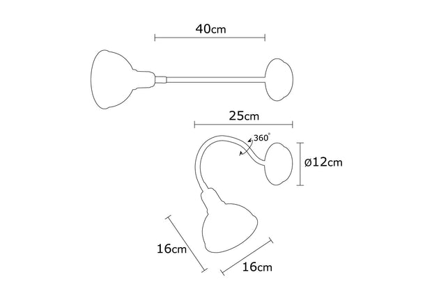 Wandleuchte Kumluca N-525 Messing (2)