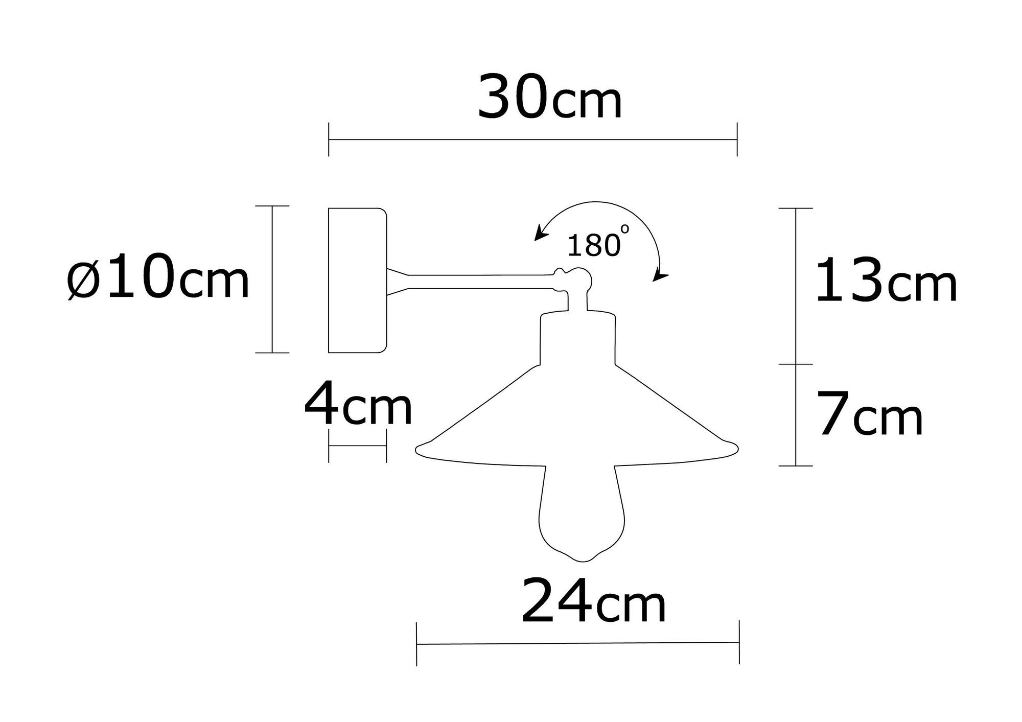 Wandleuchte Manavgat N-620 Schwarz (3)