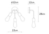 Wandleuchte Harput N-1338 Messing (3)