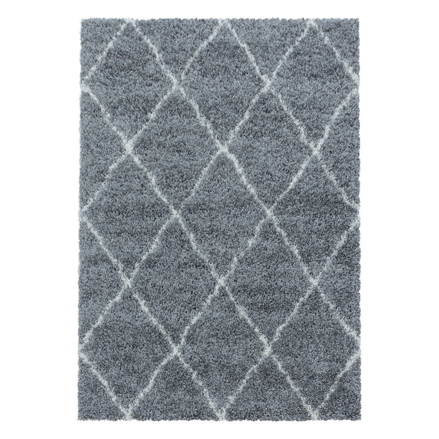 Teppich Alvor 3401 Geometric Grau