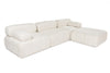 Ecksofa Modulares, 3-Sitzer, aus Stoff, Doblo 3 Creme (2)