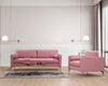 Sessel mit Stoff Rome Rosa (2)