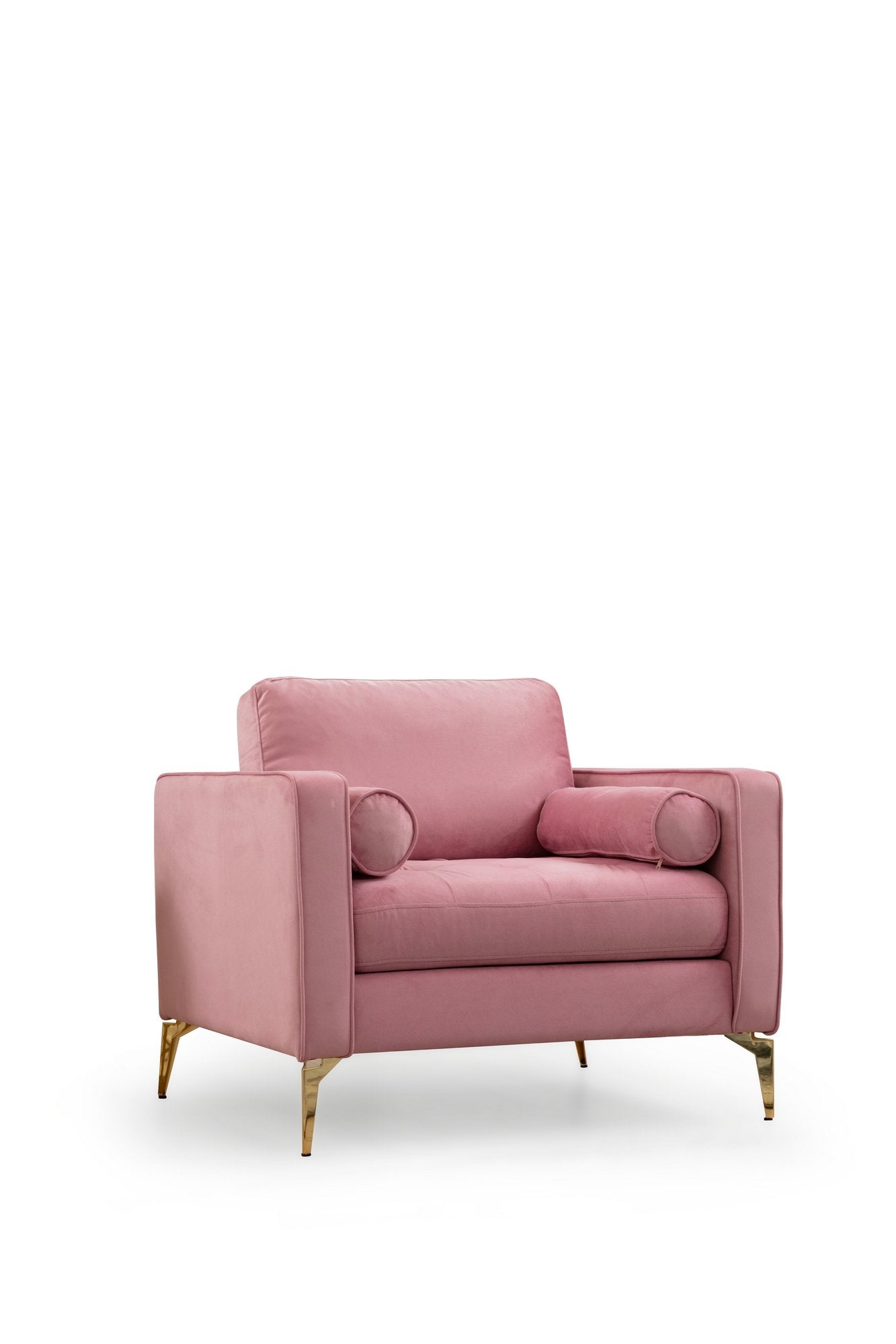 Sessel mit Stoff Rome Rosa (4)