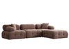 Ecksofa Modulares, 3-Sitzer, aus Stoff, Doblo 3 Cappuccino (2)