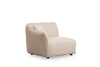 Ecksofa Symmetrisch, 3-Sitzer, aus Stoff, Mentis 6 Creme (6)