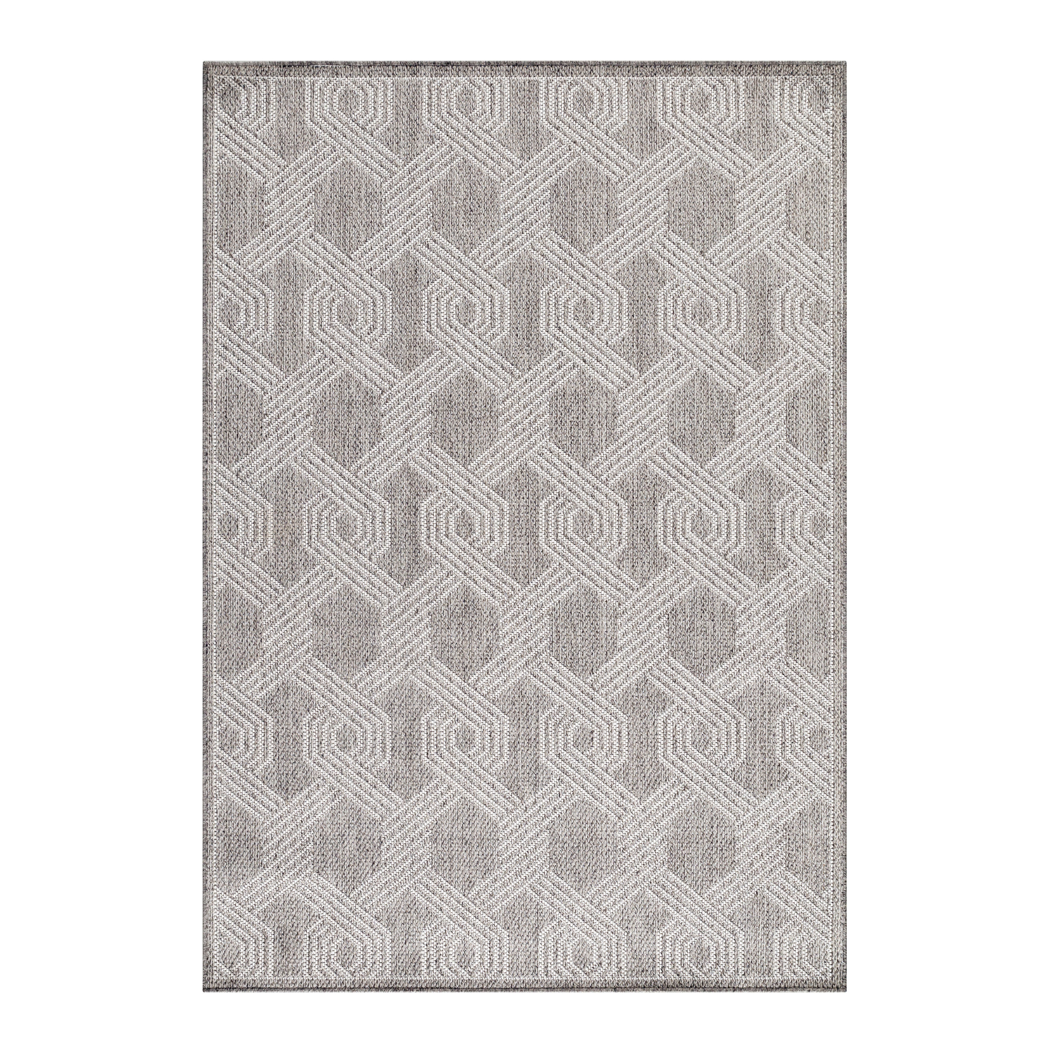 Teppich Aruba 4904 Geometric Grau & AYYTPCH-ARUBA4904GREY & AYYTPCH-ARUBA4904GREY