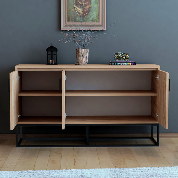 Sideboard mit 3 türen, Aden Kiefer (1)