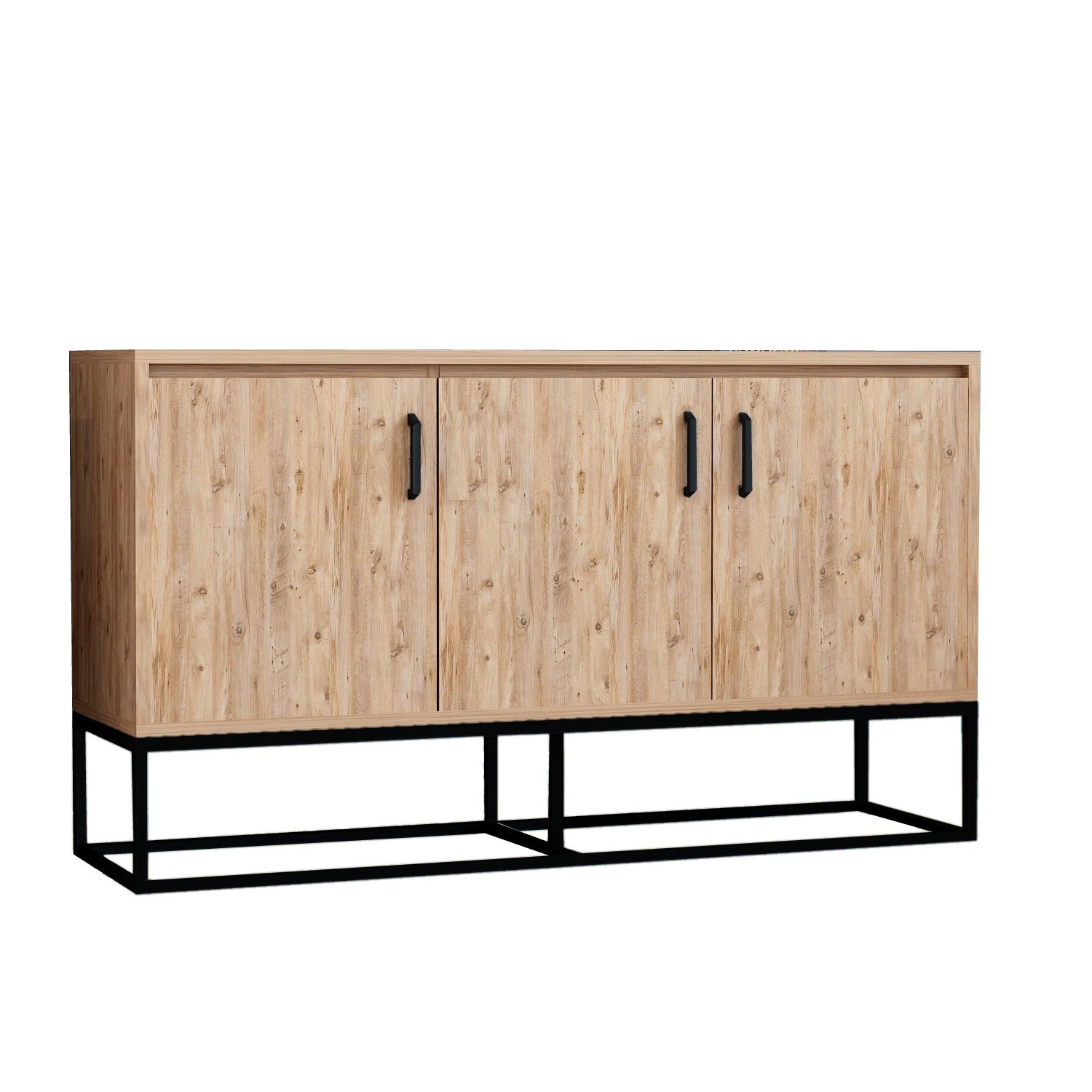 Sideboard mit 3 türen, Aden Kiefer (2)