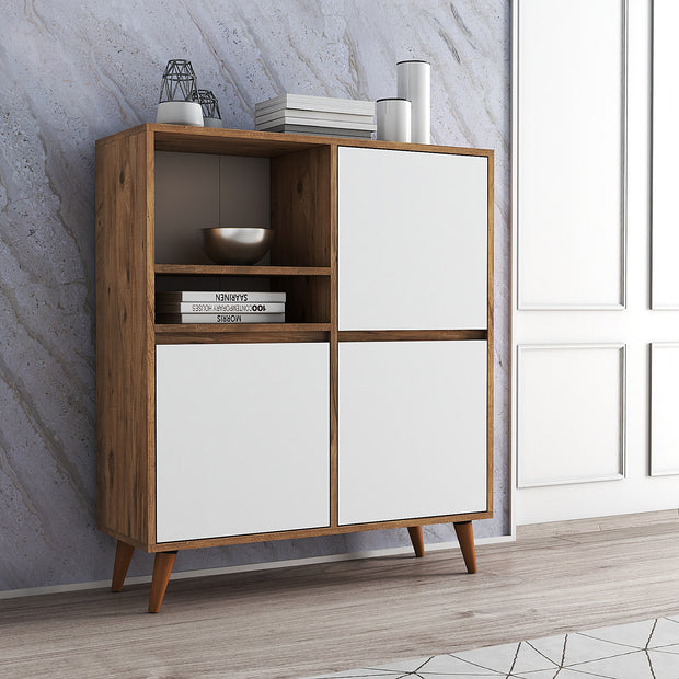 Sideboard mit 3 türen, Kros 3 Weiß (2)